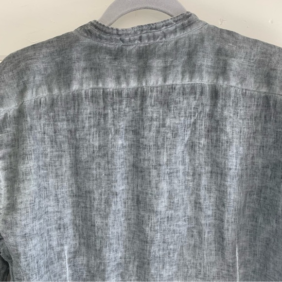 JOHN VARVATOS ARTISAN Button Down Linen Shirt Men’s Size Large - Picture 8 of 8